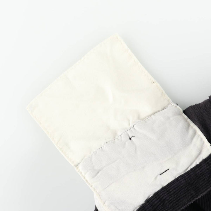 Ralph Lauren CHAPS wide-wale corduroy pants, men's size W36 (approx.) cotton black type Vintage Second Hand