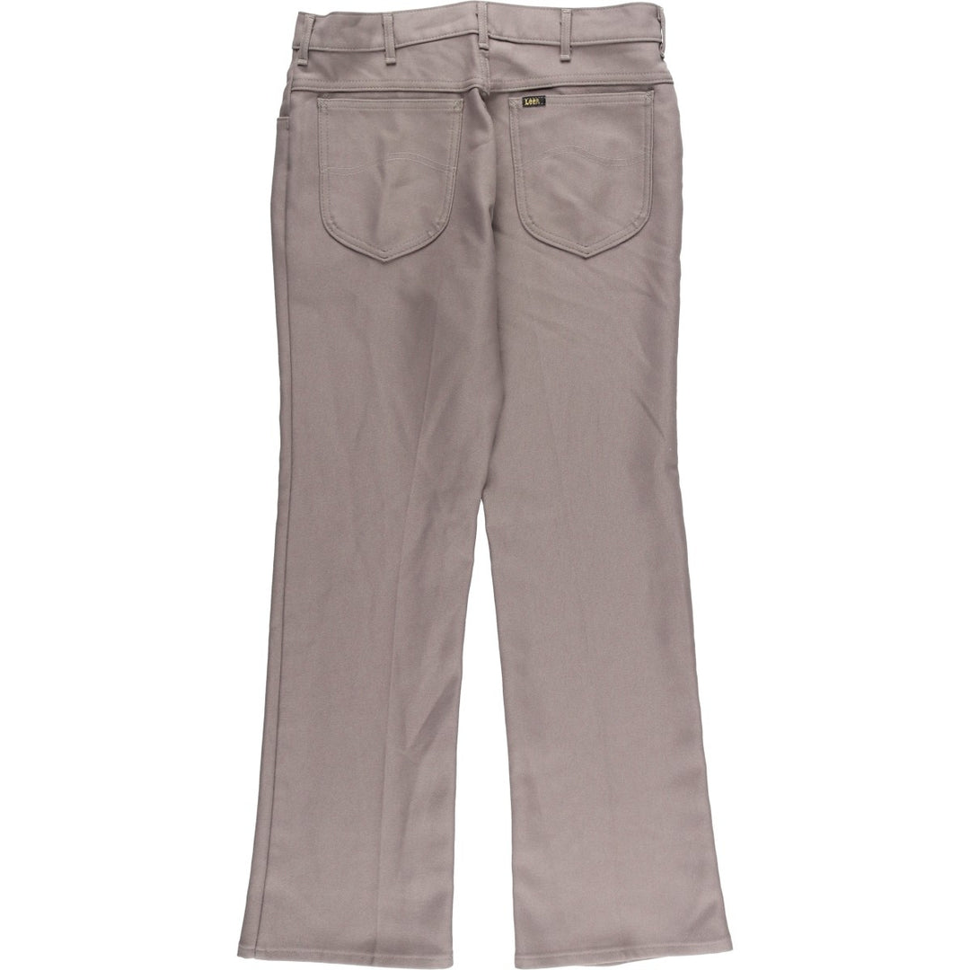 Vintage 1990'S Lee slacks, made in the USA, men's size W33. polyester Beige type Vintage Second Hand