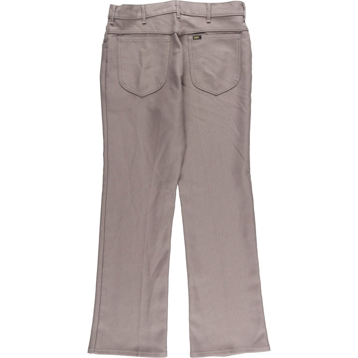 Vintage 1990'S Lee slacks, made in the USA, men's size W33. polyester Beige type Vintage Second Hand