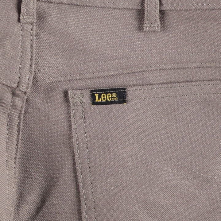 Vintage 1990'S Lee slacks, made in the USA, men's size W33. polyester Beige type Vintage Second Hand