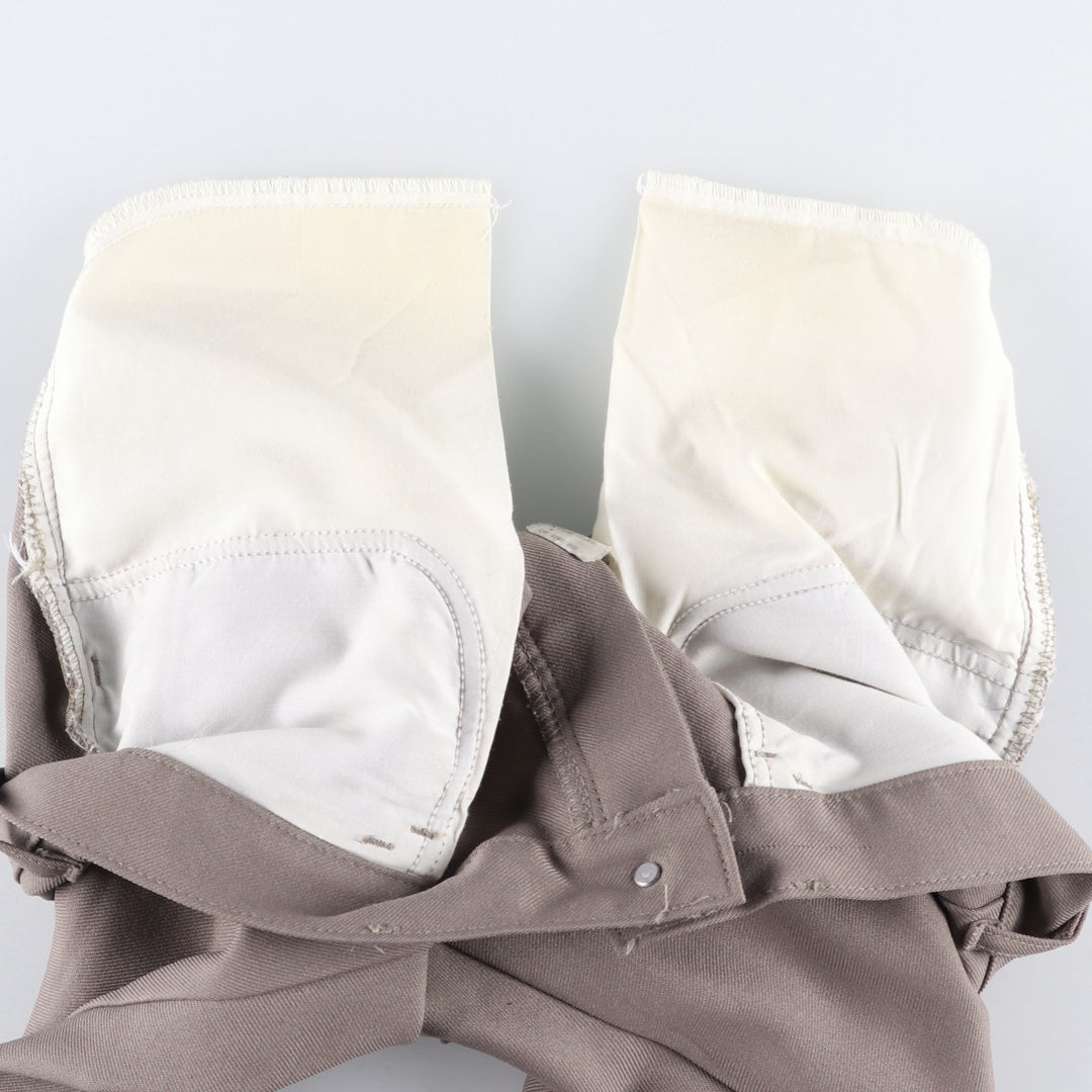 Vintage 1990'S Lee slacks, made in the USA, men's size W33. polyester Beige type Vintage Second Hand
