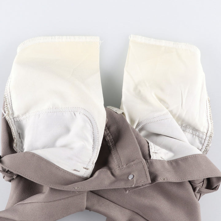 Vintage 1990'S Lee slacks, made in the USA, men's size W33. polyester Beige type Vintage Second Hand