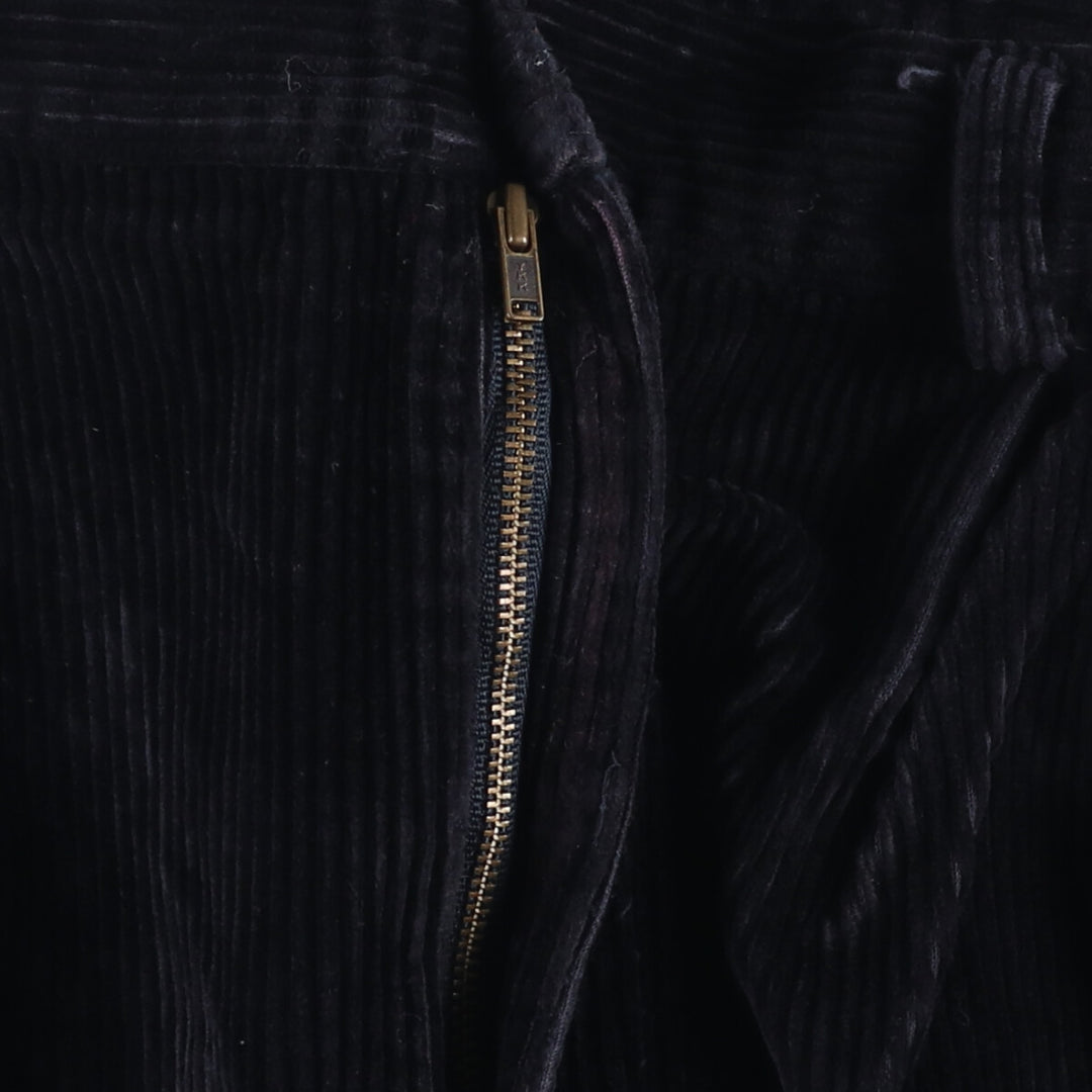 2000'S Pendleton Two-pleat Corduroy Pants Men's Size W34 cotton navy blue type Vintage Second Hand