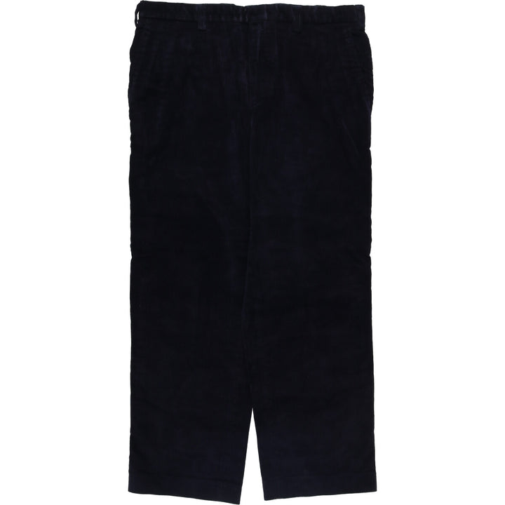 2000'S Orvis corduroy pants, men's size W36 cotton navy blue type Vintage Second Hand