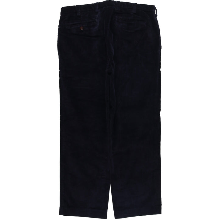 2000'S Orvis corduroy pants, men's size W36 cotton navy blue type Vintage Second Hand