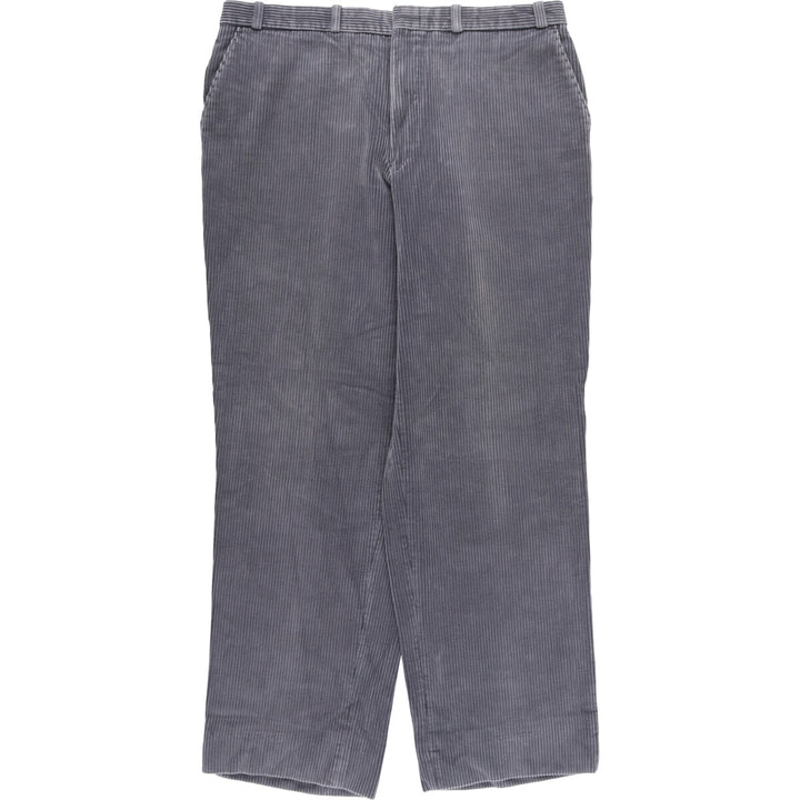 DAY'S Wide Ribbed Corduroy Pants, Men's, Vintage, Size 33 cotton gray type Vintage Second Hand