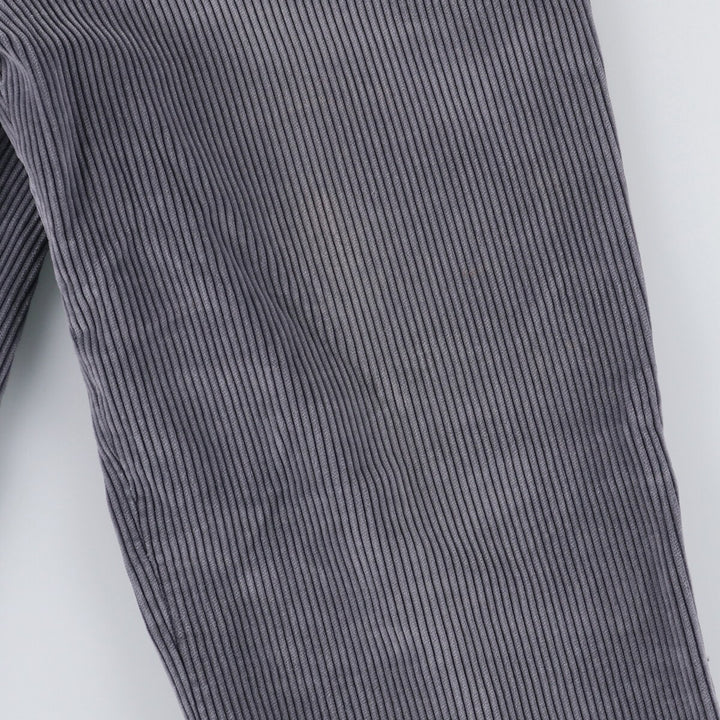 DAY'S Wide Ribbed Corduroy Pants, Men's, Vintage, Size 33 cotton gray type Vintage Second Hand