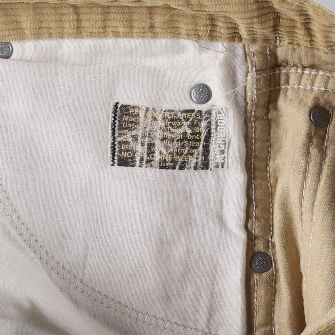Vintage 70s-80'S McGREGOR corduroy pants, men's size W33. unclear brown type Vintage Second Hand
