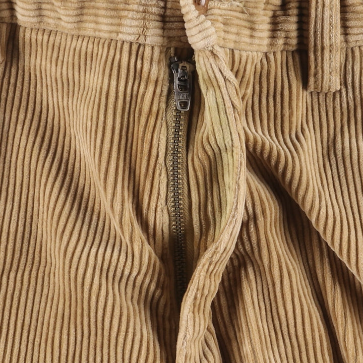 Ralph Lauren POLO by Ralph Lauren PRESTON PANT, wide-ribbed corduroy pants, men's size W35. cotton Beige type Vintage Second Hand