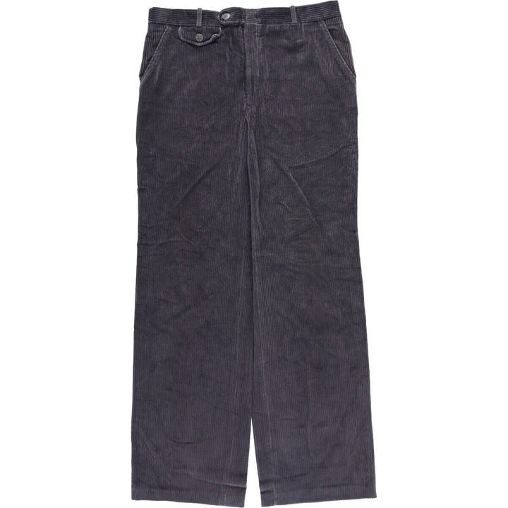 Marks and Spencer Men's Corduroy Pants, Made in Canada, Size W31 cotton gray type Vintage Second Hand