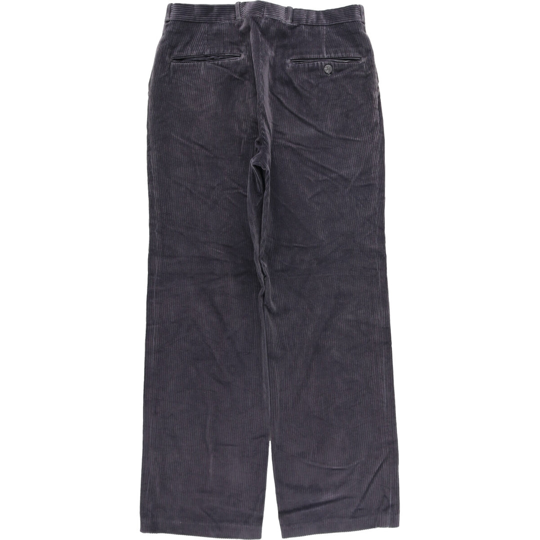 Marks and Spencer Men's Corduroy Pants, Made in Canada, Size W31 cotton gray type Vintage Second Hand