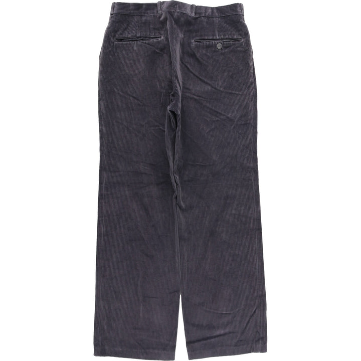 Marks and Spencer Men's Corduroy Pants, Made in Canada, Size W31 cotton gray type Vintage Second Hand