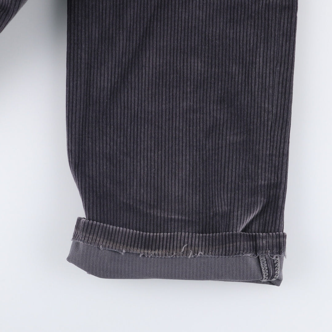 Marks and Spencer Men's Corduroy Pants, Made in Canada, Size W31 cotton gray type Vintage Second Hand