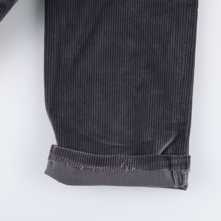 Marks and Spencer Men's Corduroy Pants, Made in Canada, Size W31 cotton gray type Vintage Second Hand