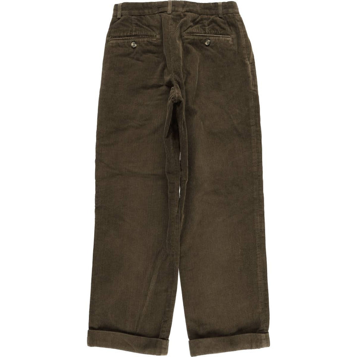 J.Crew wide-wale corduroy pants, men's size W29 (approx.) cotton brown type Vintage Second Hand