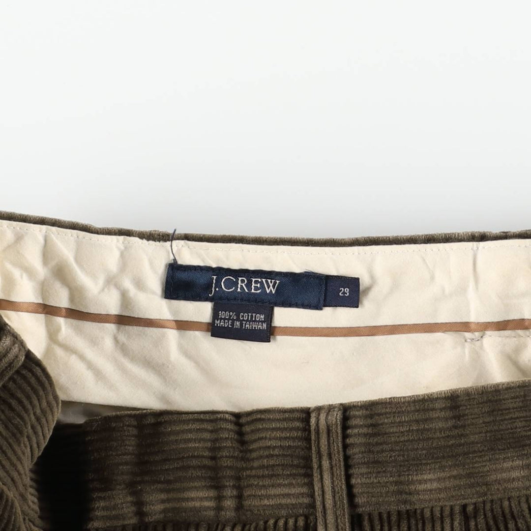 J.Crew wide-wale corduroy pants, men's size W29 (approx.) cotton brown type Vintage Second Hand