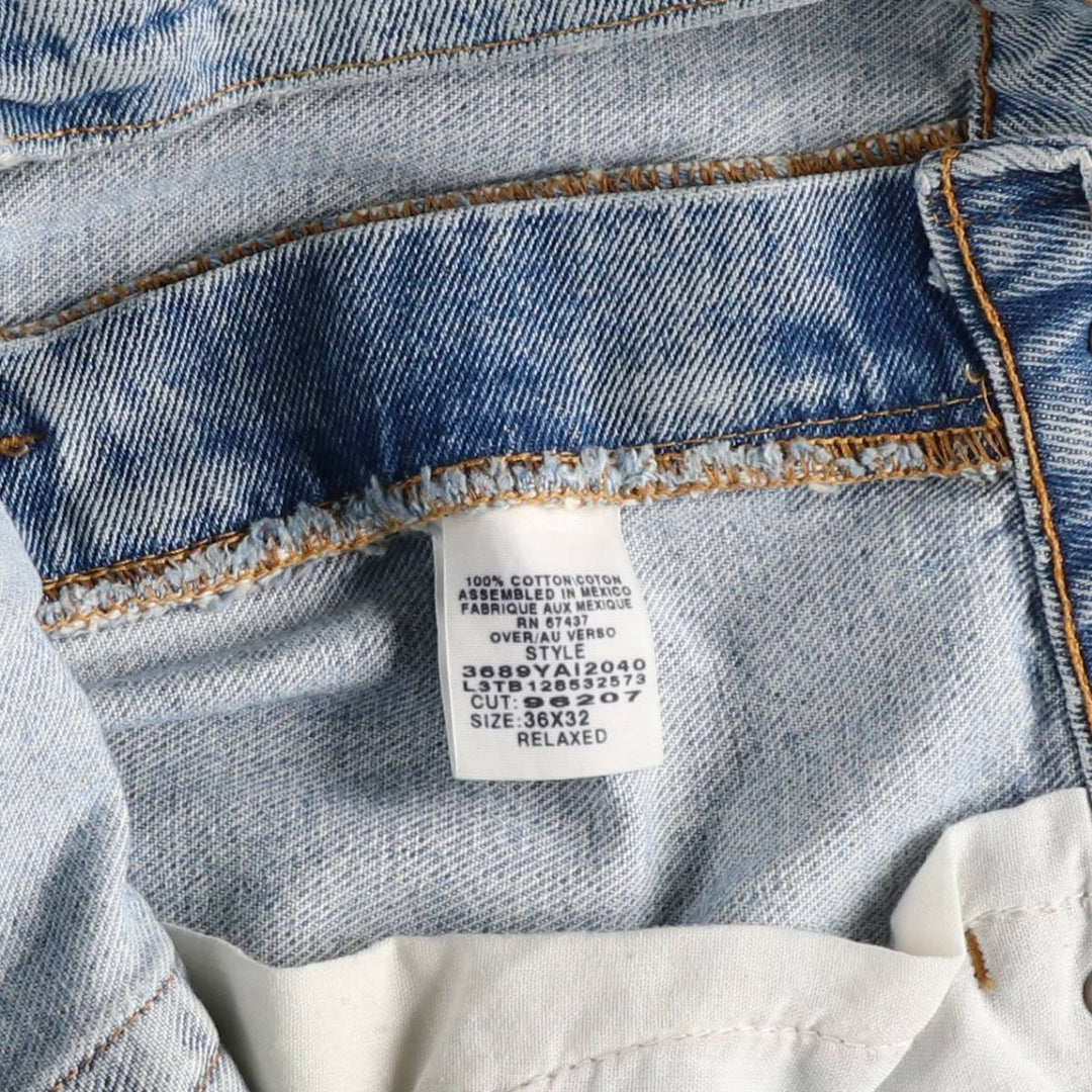 Ralph Lauren POLO JEANS COMPANY tapered denim pants cotton blue type Vintage Second Hand