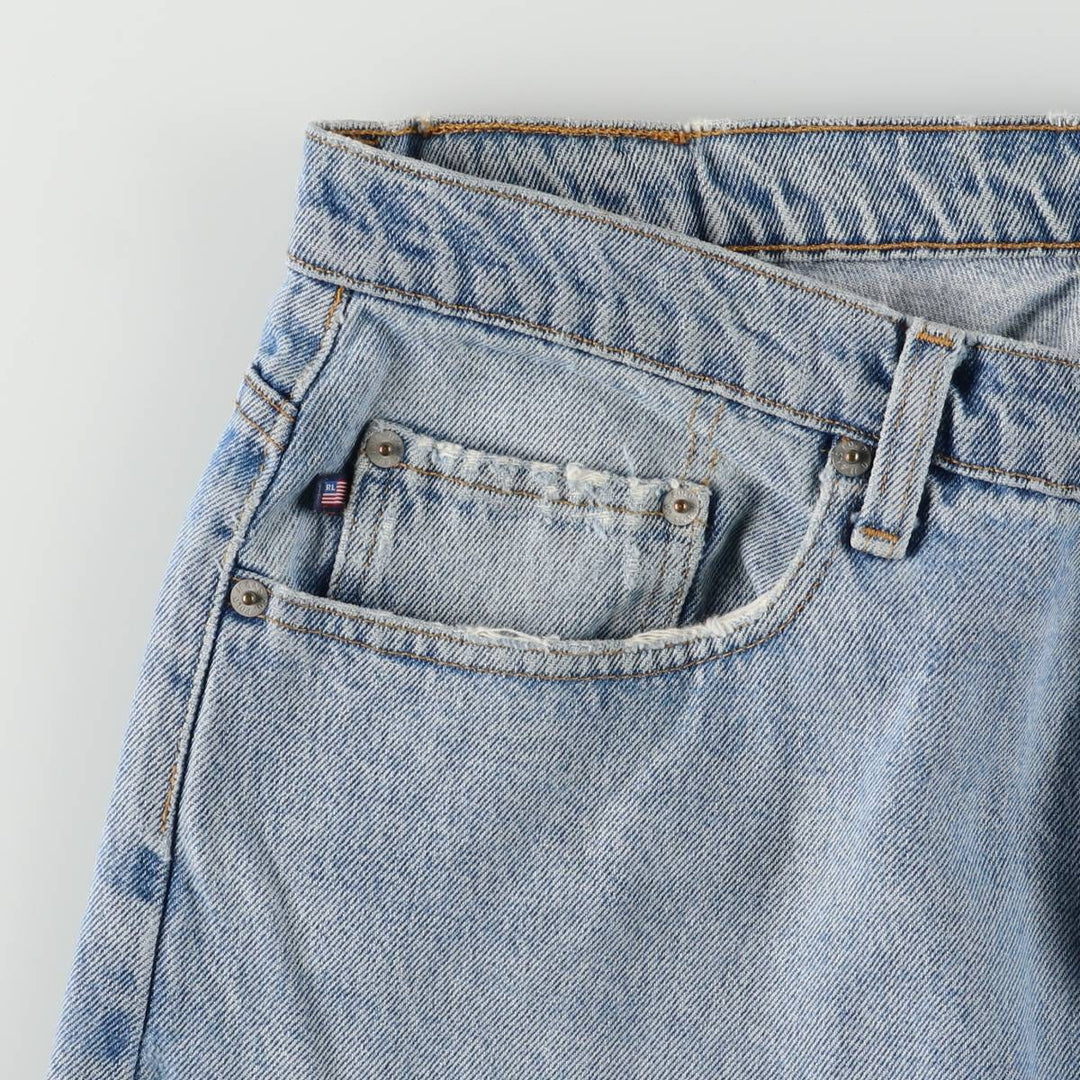 Ralph Lauren POLO JEANS COMPANY tapered denim pants cotton blue type Vintage Second Hand