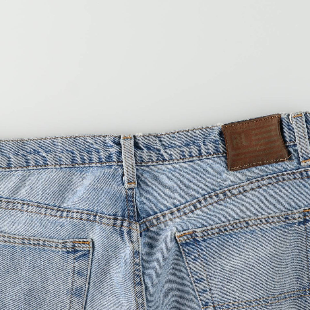 Ralph Lauren POLO JEANS COMPANY tapered denim pants cotton blue type Vintage Second Hand