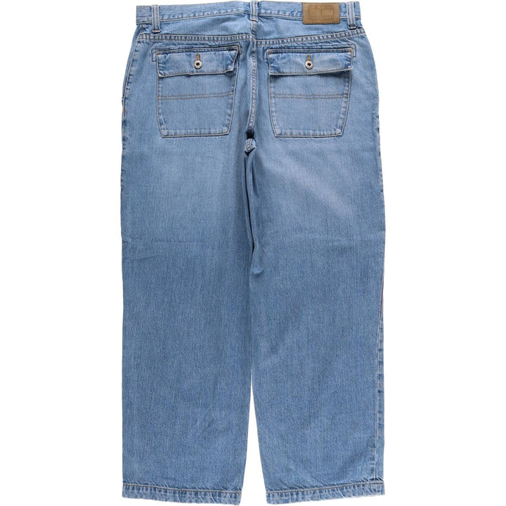 2000'S Tommy Hilfiger Men's Straight Denim Pants, Size W37 cotton blue type Vintage Second Hand