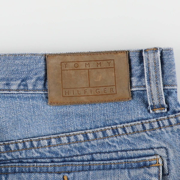 2000'S Tommy Hilfiger Men's Straight Denim Pants, Size W37 cotton blue type Vintage Second Hand