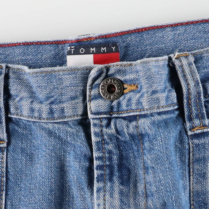 2000'S Tommy Hilfiger Men's Straight Denim Pants, Size W37 cotton blue type Vintage Second Hand