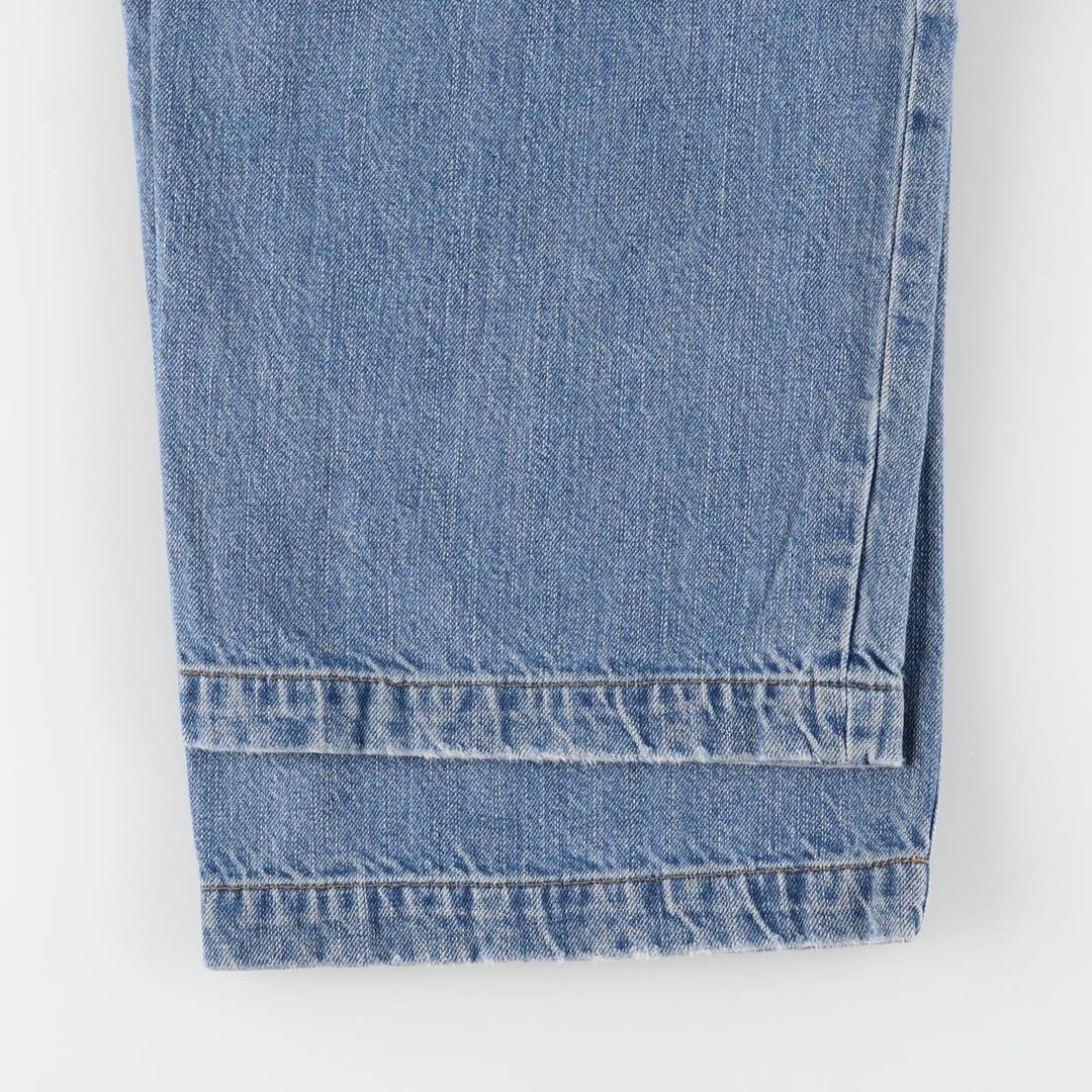 2000'S Tommy Hilfiger Men's Straight Denim Pants, Size W37 cotton blue type Vintage Second Hand