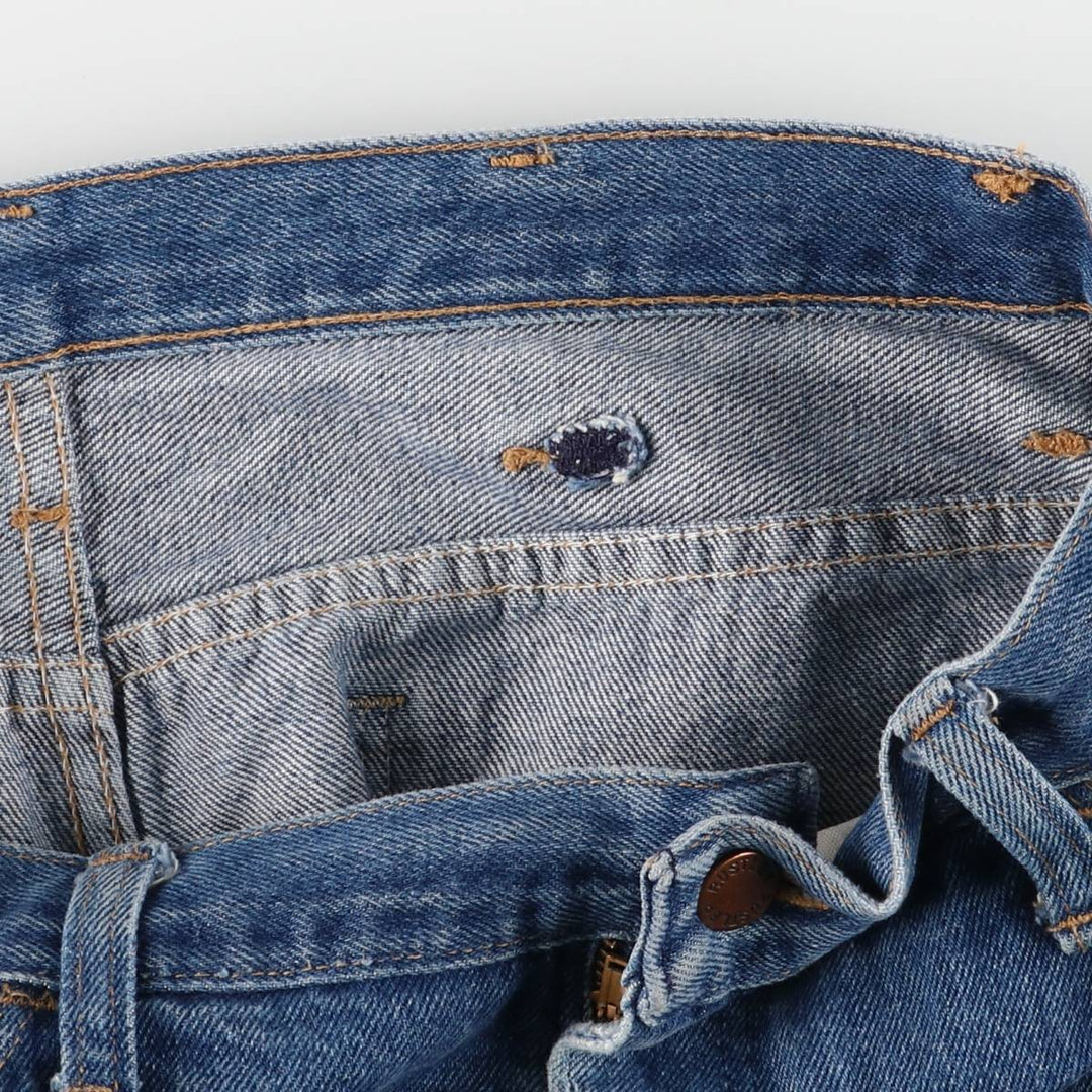 Rustler RUSTLER Men's Straight Denim Pants (Size W32) unclear blue type Vintage Second Hand