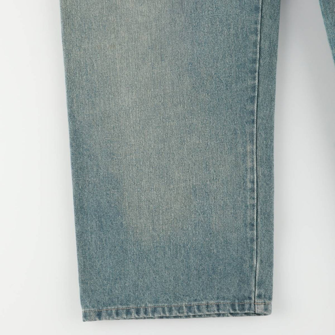 Marithe Francois Girbaud Men's Straight Denim Pants (Size W34) cotton blue type Vintage Second Hand