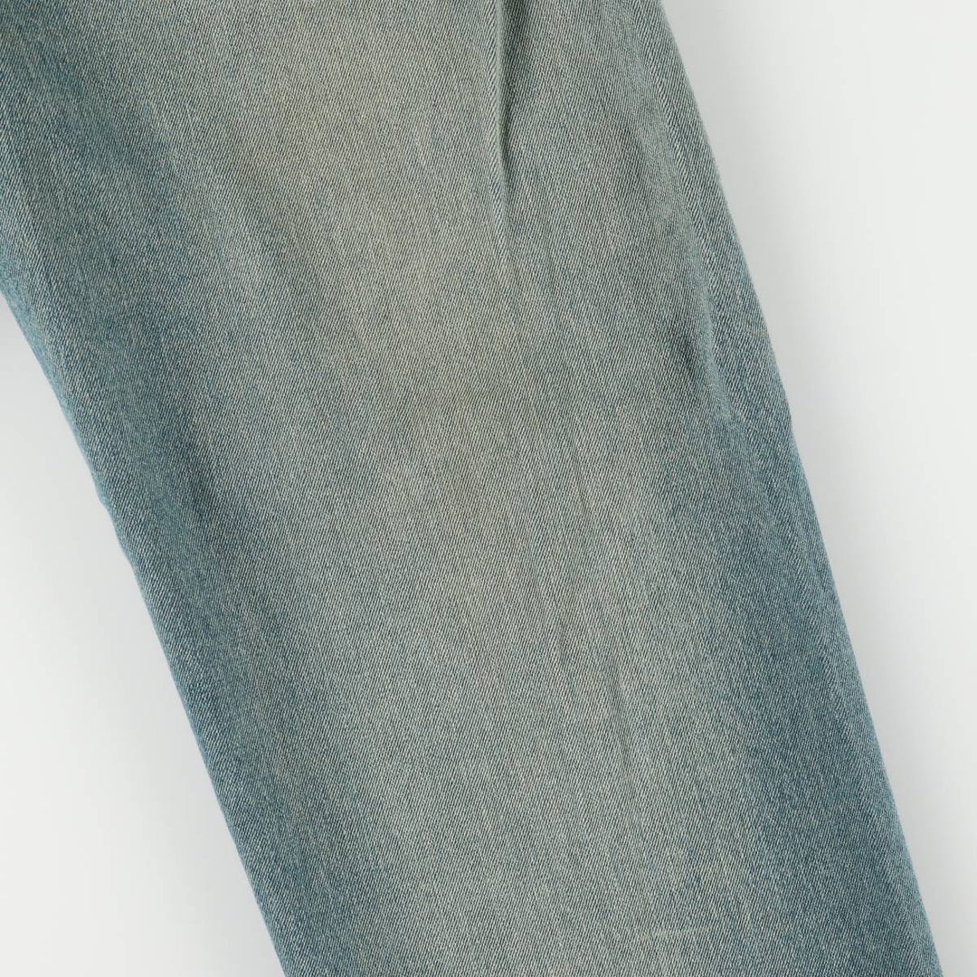 Marithe Francois Girbaud Men's Straight Denim Pants (Size W34) cotton blue type Vintage Second Hand