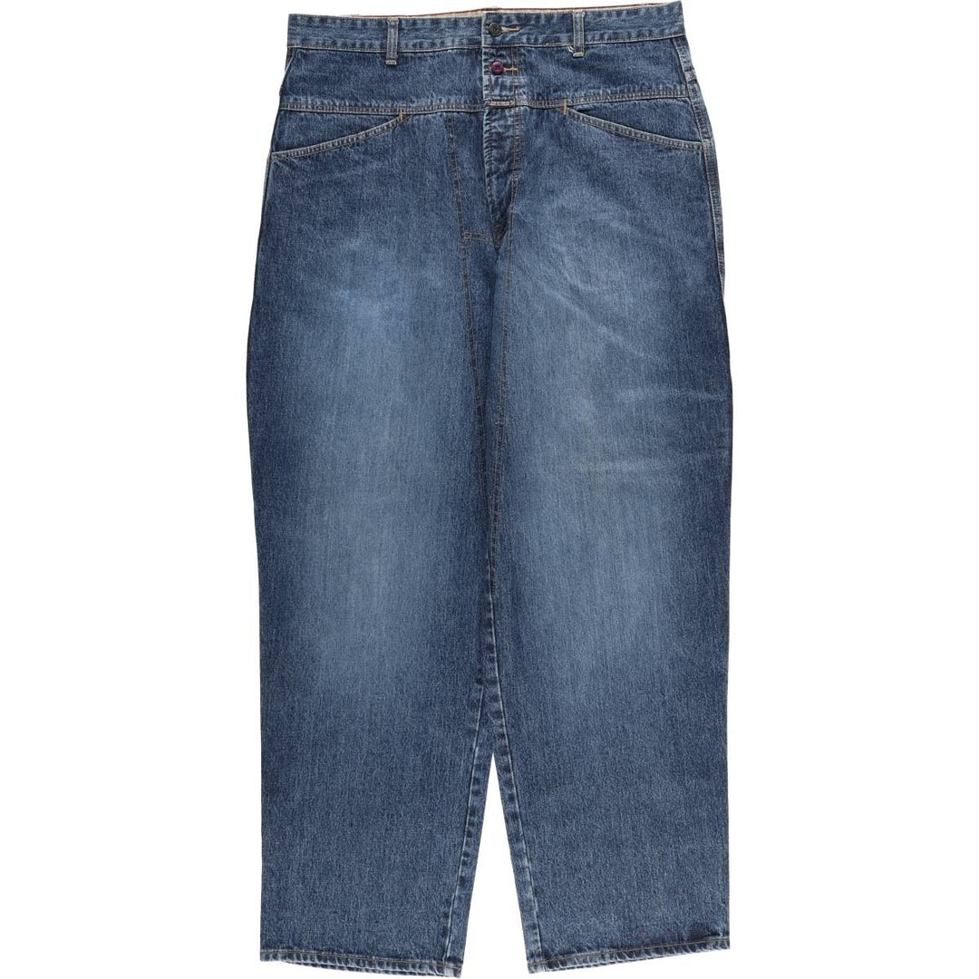 Marithe Francois Girbaud Men's Straight Denim Pants, Size W37 cotton blue type Vintage Second Hand