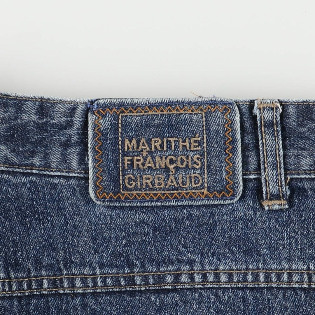 Marithe Francois Girbaud Men's Straight Denim Pants, Size W37 cotton blue type Vintage Second Hand