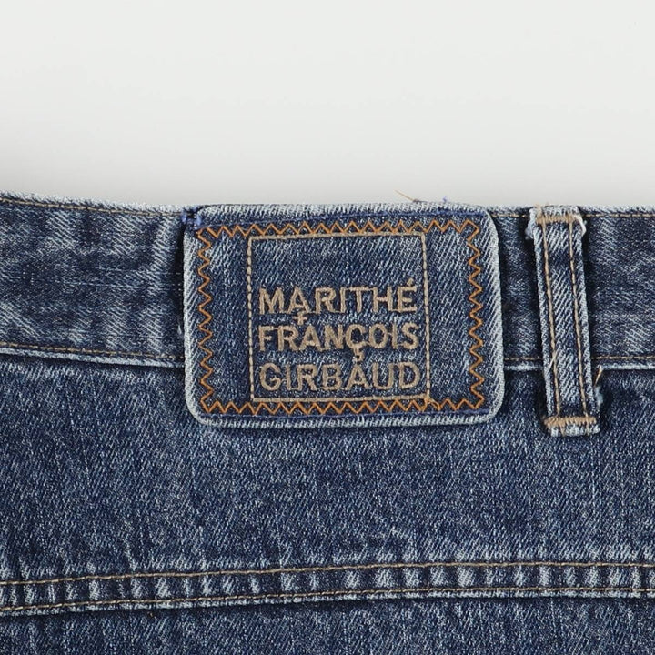 Marithe Francois Girbaud Men's Straight Denim Pants, Size W37 cotton blue type Vintage Second Hand