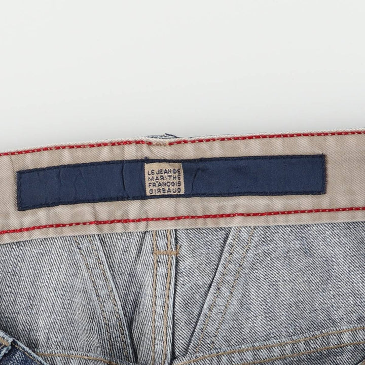 Marithe Francois Girbaud Men's Straight Denim Pants, Size W37 cotton blue type Vintage Second Hand