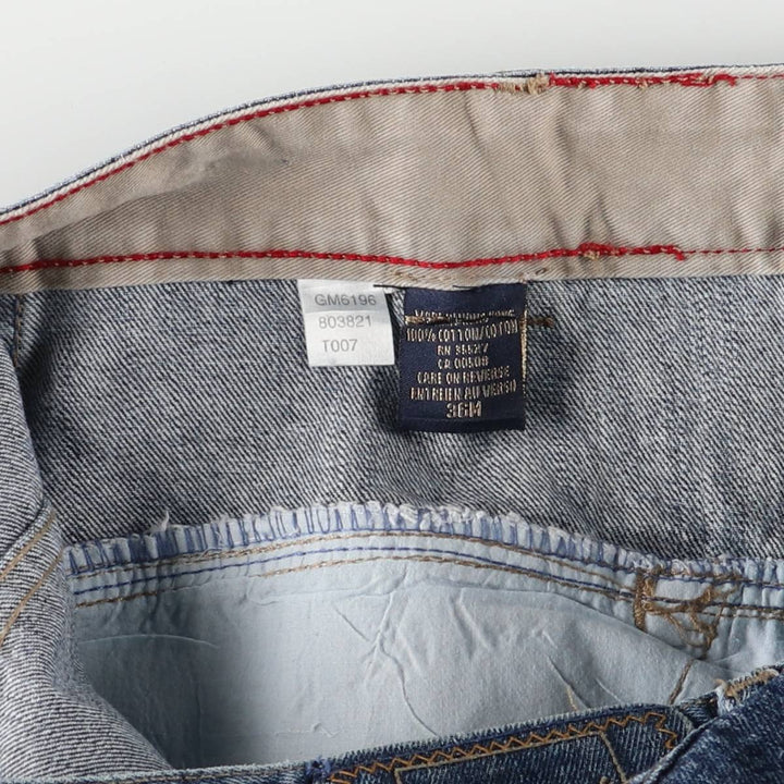 Marithe Francois Girbaud Men's Straight Denim Pants, Size W37 cotton blue type Vintage Second Hand