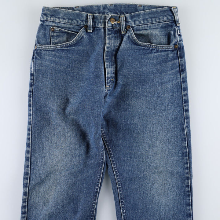 70s-80'S LL Bean Straight Denim Pants, Made in USA, Men's Size W31 (approx.), Vintage cotton blue type Vintage Second Hand
