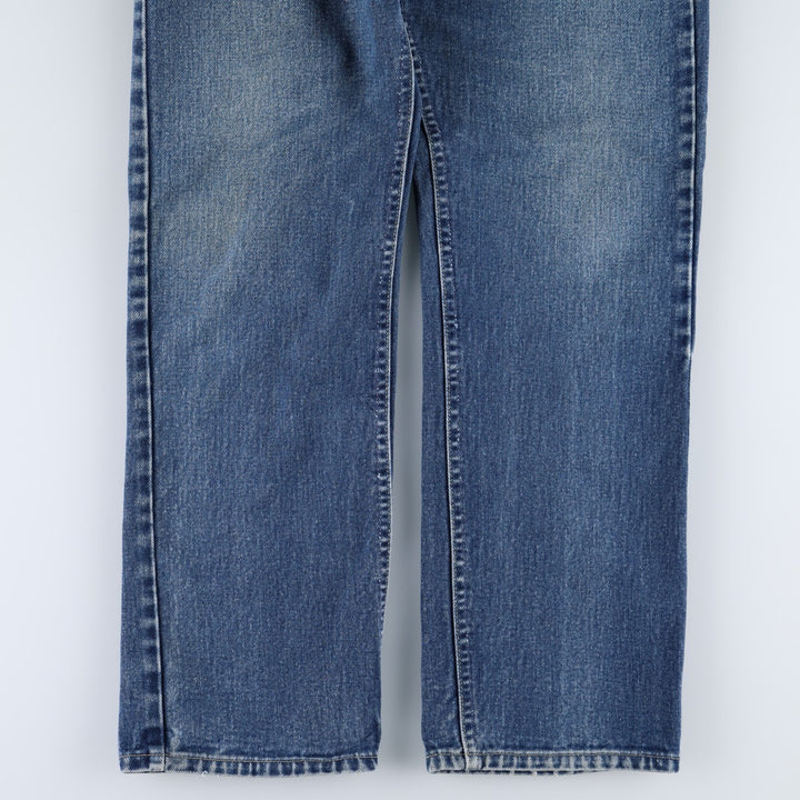 70s-80'S LL Bean Straight Denim Pants, Made in USA, Men's Size W31 (approx.), Vintage cotton blue type Vintage Second Hand