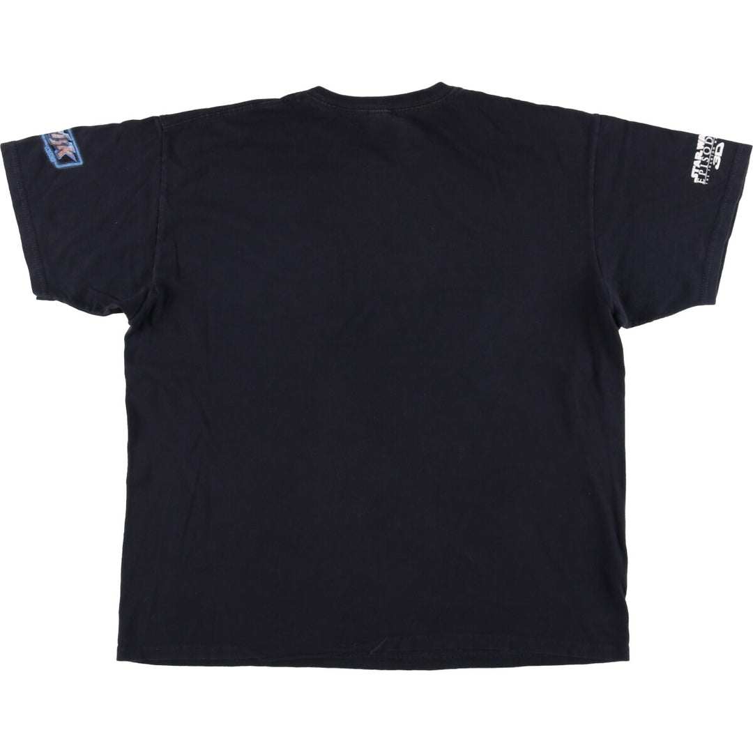 Anvil Star Wars Movie T-Shirt, Men's, Size XL, Crew Neck, Short Sleeve cotton black type Vintage Second Hand