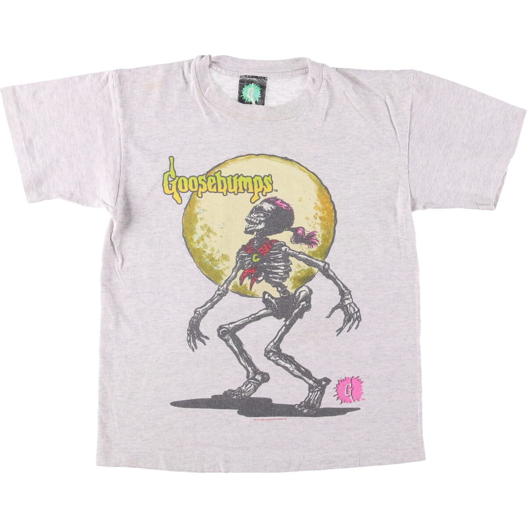 Goosebumps Movie T-Shirt, Made in USA, Men's XL cotton gray type Vintage Second Hand