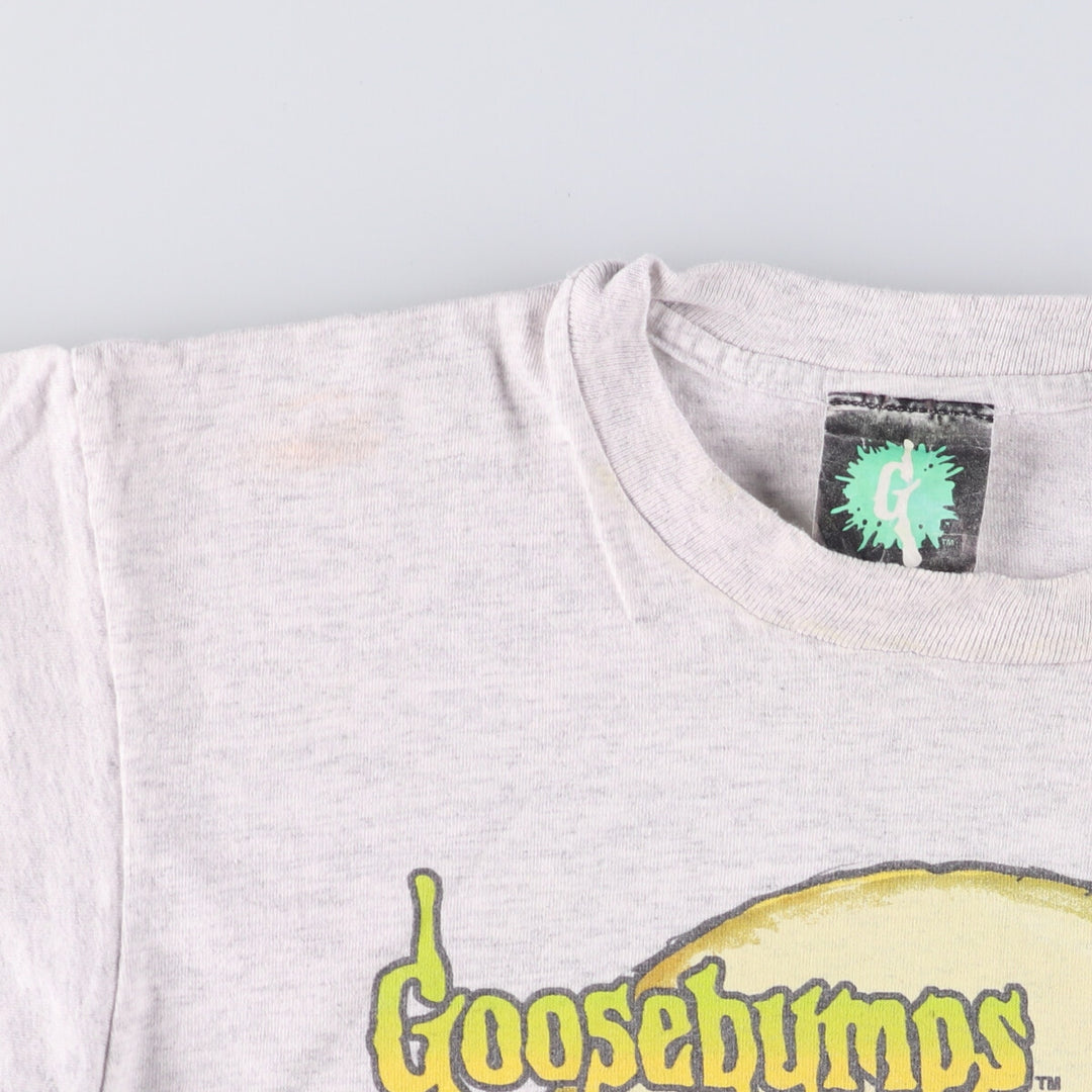 Goosebumps Movie T-Shirt, Made in USA, Men's XL cotton gray type Vintage Second Hand