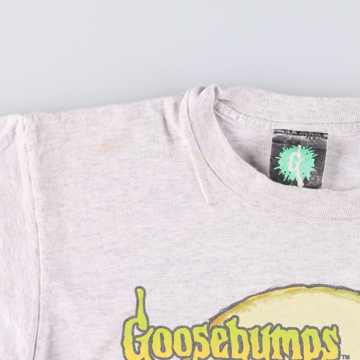 Goosebumps Movie T-Shirt, Made in USA, Men's XL cotton gray type Vintage Second Hand