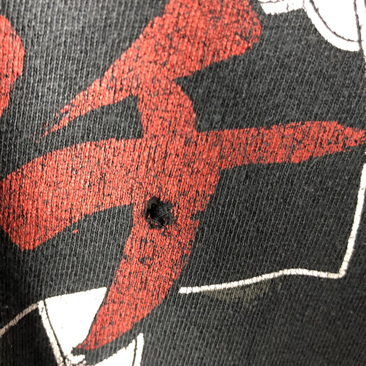 NARUTO SHIPPUDEN Naruto Shippuden Uchiha Itachi Anime Character Print T-Shirt Men's XL cotton black type Vintage Second Hand