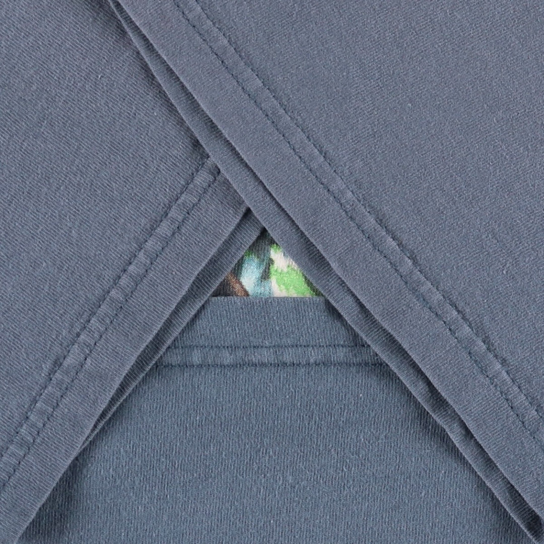 Santee South Park character print T-shirt, men's size L cotton Charcoal Vintage Second Hand