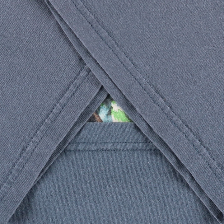 Santee South Park character print T-shirt, men's size L cotton Charcoal Vintage Second Hand