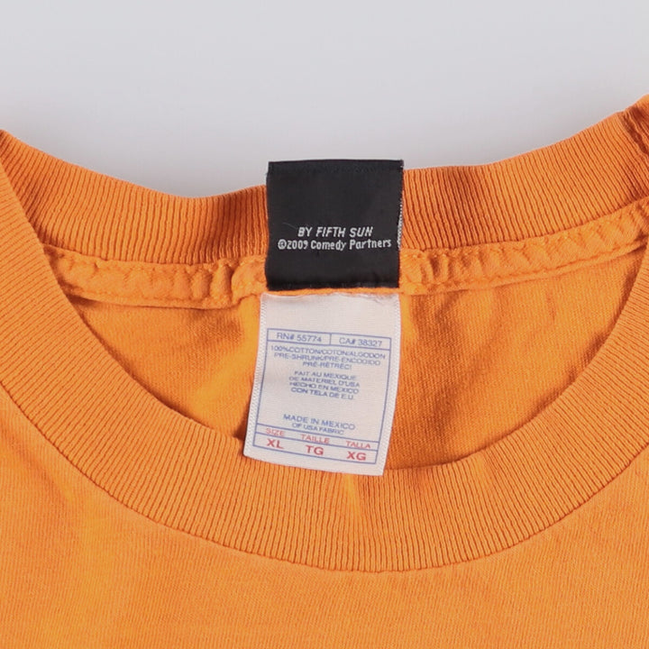 00'S SOUTH PARK South Park character print T-shirt Men's XL size cotton orange type Vintage Second Hand
