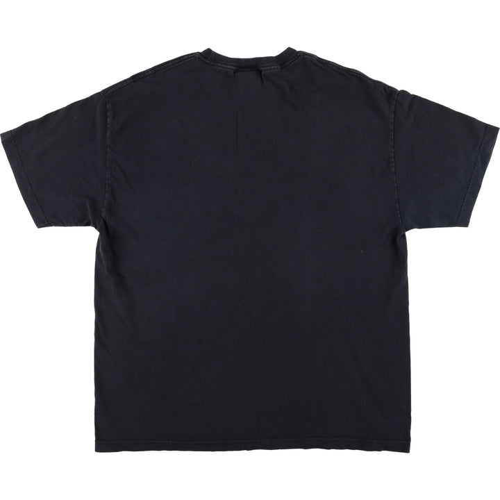 2000'S SUPERMAN Character Print T-Shirt Men's XL cotton black type Vintage Second Hand