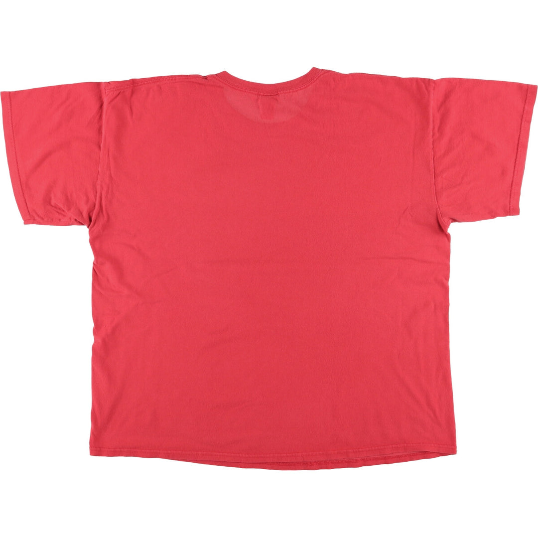 Marvel Spider-Man character print T-shirt, men's XL size cotton red type Vintage Second Hand