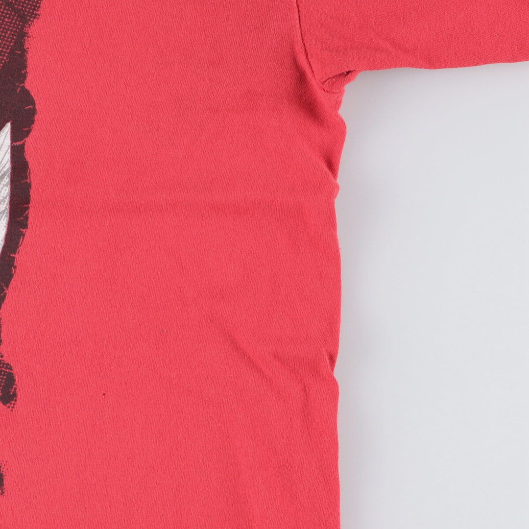 Marvel Spider-Man character print T-shirt, men's XL size cotton red type Vintage Second Hand