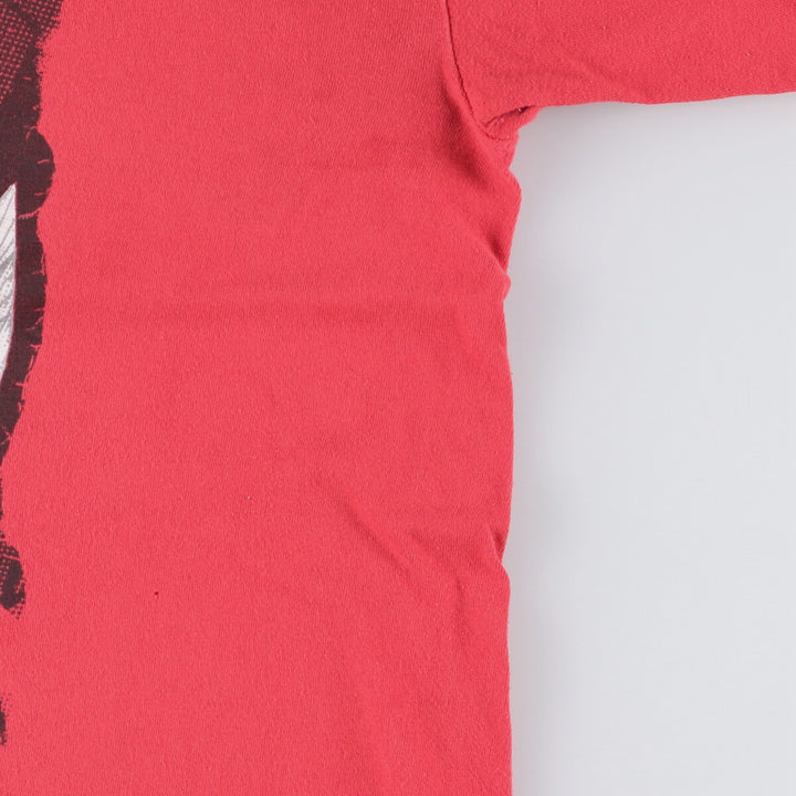 Marvel Spider-Man character print T-shirt, men's XL size cotton red type Vintage Second Hand