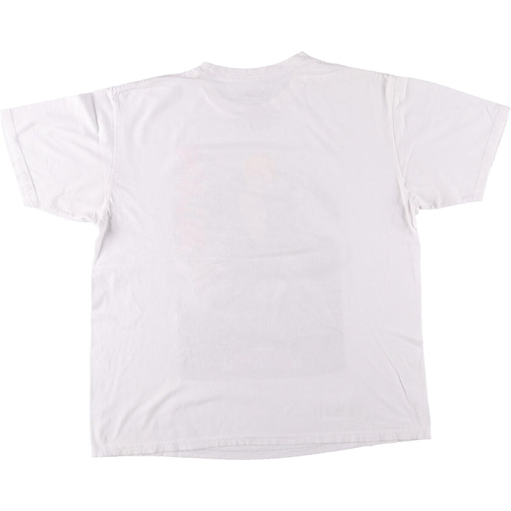 BLEACH anime character print T-shirt, men's size XL cotton white type Vintage Second Hand